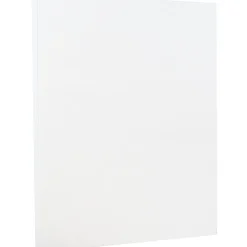 Discount Strathmore 80 lb. Cardstock Paper, 8.5" x 11", Bright White, 50 Sheets/Pack (301005) Card Stock