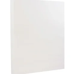 Sale ® Strathmore 24lb Paper, 8.5 x 11, Bright White Linen, 100 Sheets/Pack (143920) Resume Paper