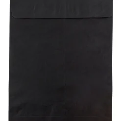 JAM Paper Tyvek Open End Open End Catalog Envelope, 11 1/2" x 14 1/2", Black, 10/Pack (V021386B)* Catalog