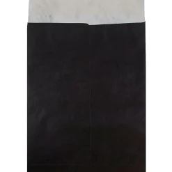 JAM Paper Tyvek Open End Open End Catalog Envelope, 11 1/2" x 14 1/2", Black, 10/Pack (V021386B)* Catalog