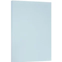 Outlet ® Vellum Bristol 67lb Colored Cardstock, 11 x 17 Tabloid Coverstock, Blue, 50 Sheets/Pack (16932831) Card Stock