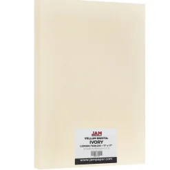 Sale ® Vellum Bristol 67lb Cardstock, 11 x 17 Tabloid Coverstock, Ivory, 50 Sheets/Pack (16932837) Card Stock