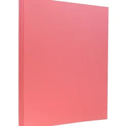 Online Vellum Bristol Cardstock Paper, 110 lbs., 8.5" x 11", Cherry Red, 50 Sheets/Pack (16932845) Card Stock