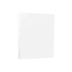 Outlet Vellum Bristol 110 lb. Cardstock Paper, 8.5" x 11", White Vellum Bristol, 50 Sheets/Pack (169855) Card Stock