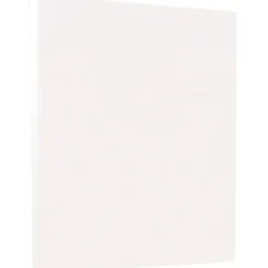Outlet Vellum Bristol 67 lb. Cardstock Paper, 8.5" x 11", White, 50 Sheets/Pack (169834) Card Stock