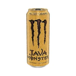 Coffee<Monster Java Salted Caramel Cold Brew Coffee, 15 fl. oz., 12 Cans/Pack (070847024026)