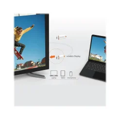 Usb Cables<j5create 1.97' ScreenCast HDMI to USB-A Audio/Video Monitor Cable, Male to Male, White (JVAW56)