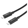 Power Cables<j5create 2.6' USB C to USB C Power Cable, Male to Male, Black (JUC28L08)
