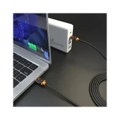 Power Cables<j5create 5.9' USB C to USB C Power Cable, Male to Male, Black (JUCX25L18)