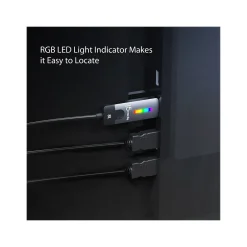 Usb Cables<j5create 6' USB-C to HDMI 2.1 8K Cable, M/M, Space Gray/Black (JCC157)