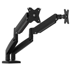 j5create Adjustable Dual Monitor Arms, Up to 32", Black (JTSA102)* Monitor Mounts & Stands