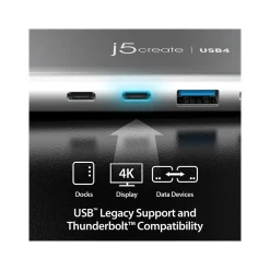 Usb Hubs<j5create 5-Port USB Type-C Hub, Space Gray (JCD401)