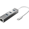 Usb Hubs<j5create 3-Port USB Type-C Hub, Space Gray (JCH474)