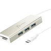 Usb Hubs<j5create 3-Port USB-C Hub, Silver (JCH347)