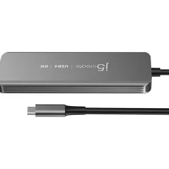 Usb Hubs<j5create 5-Port USB-C Hub, Space Gray (JCH453)