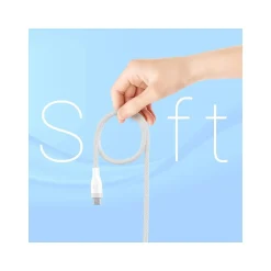 j5create USB Type-C to USB Type-C Charging Cable, 5.9 ft., Pure White (JUCX18L18W)