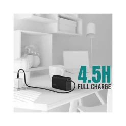 j5create USB-A/USB-C Power Bank, 26800mAh, Black (JPB26465)