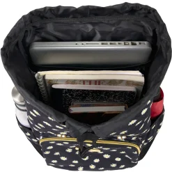 Backpacks<Jessica Simpson Daisy Laptop Backpack, Blue/White (2146STA)