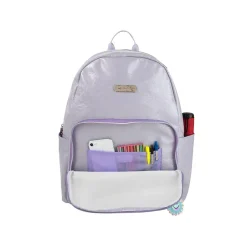 Backpacks<Jessica Simpson Laptop Backpack, Lavender (2149STA)