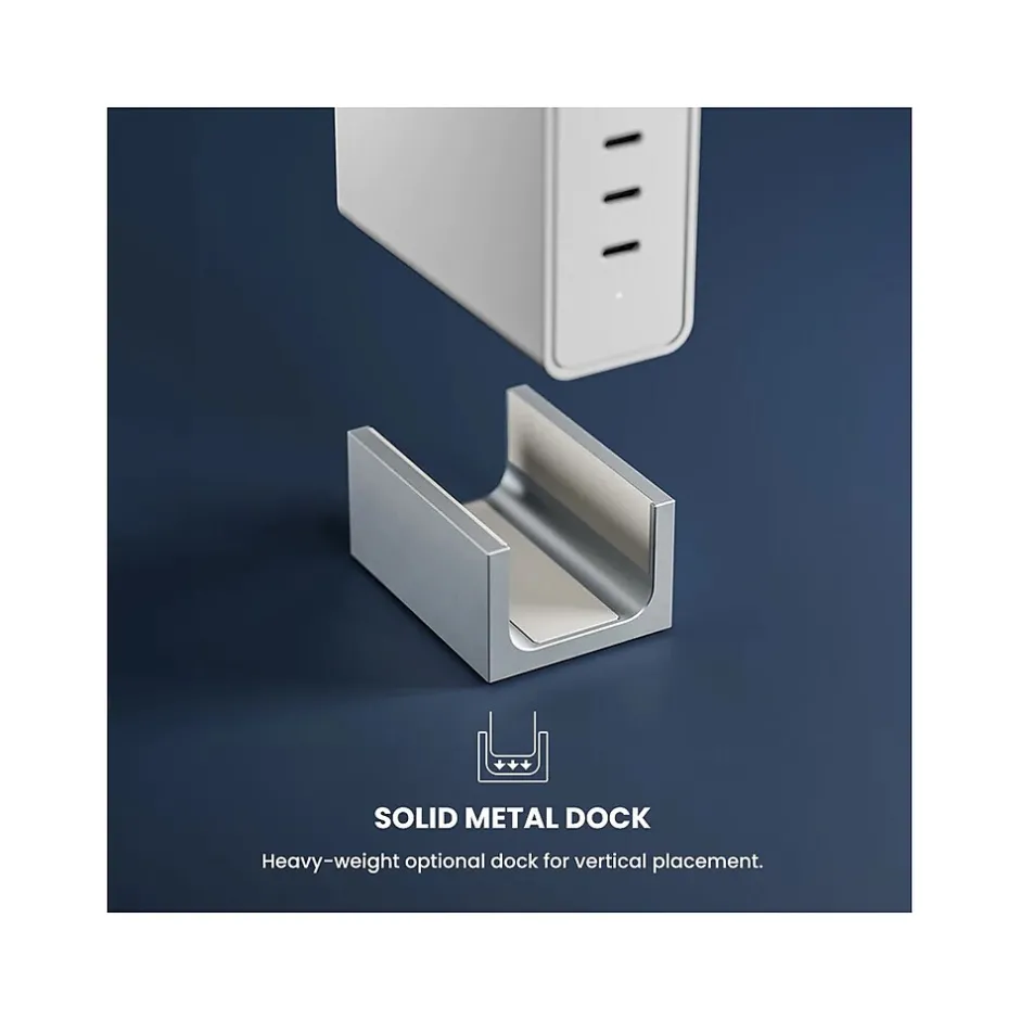 JOURNEY BLITZ 140 USB Type-C Desktop Charger, White (JWCG140WH)