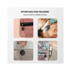 JOURNEY LOC8 Bluetooth Tracker, Black (JSTTBK)