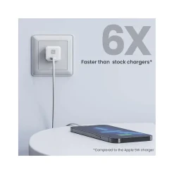 JOURNEY 30W Universal USB Type-C Wall Charger, White (JWCG130WH)