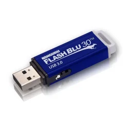 Kanguru FlashBlu30 16GB USB 3.0 Type A Flash Drive, Blue (ALK-FB30-16G)* Usb Flash Drives