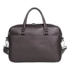 Karla Hanson Roger Laptop Briefcase, Brown Faux Leather (22601BROWN)