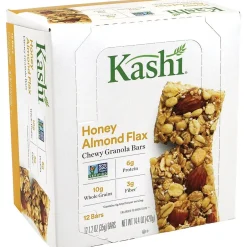 Snacks & Granola Bars<Kashi Chewy Honey Almond Granola Bar, 12 Bars/Box (295-00065)