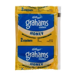 Cookies<Kellogg's Honey Graham Crackers, .49 oz., 200/Carton (802690)