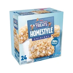 Snacks & Granola Bars<Kellogg's Rice Krispie Treats Homestyle Original Cereal Bar, 1.16 oz., 24 Bars/Box (KEE27140)