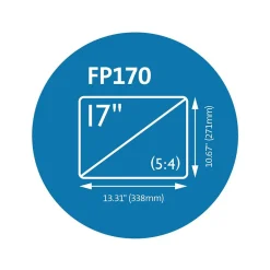 Kensington Anti-Glare Reversible Privacy Screen for 17