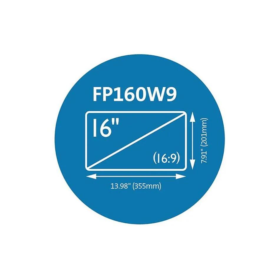 Kensington Anti-Glare Reversible Privacy Screen for 16" Widescreen Laptop, 16:9 (K52125WW)