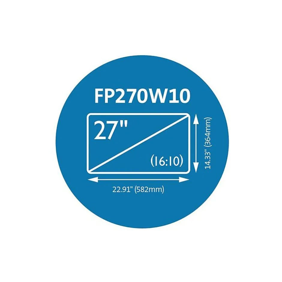 Kensington Anti-Glare Reversible Privacy Screen for 27" Widescreen Monitor, 16:10 (K52128WW)