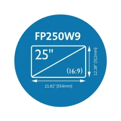 Kensington Anti-Glare Reversible Privacy Screen for 25