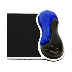 Kensington Duo Gel Mouse Pad/Wrist Rest Combo, Black/Blue (62401)* Ergonomic Wrist Rests