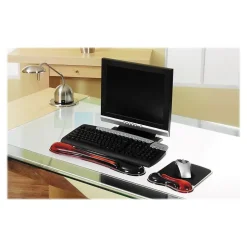 Kensington Duo Gel Mouse Pad/Wrist Rest Combo, Black/Red (62402)* Ergonomic Wrist Rests