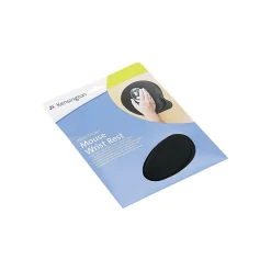 Kensington Ergonomic Wrist Pillow Gel Mouse Pad/Wrist Rest, Non-Skid Base, Black (L57822US)* Ergonomic Wrist Rests