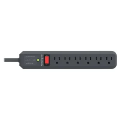 Surge Protectors & Power Strips<ACCO Kensington Guardian 6-Outlet Surge Protector, 15' Cord (K38215NA)