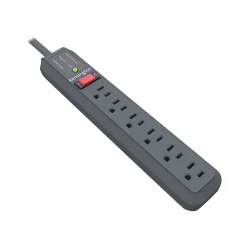 Surge Protectors & Power Strips<ACCO Kensington Guardian 6-Outlet Surge Protector, 15' Cord (K38215NA)