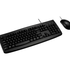Kensington Pro Fit Keyboard and Optical Mouse Combo, Black (K70316US)* Ergonomic Keyboard & Mouse Sets