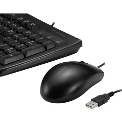 Kensington Pro Fit Keyboard and Optical Mouse Combo, Black (K70316US)* Ergonomic Keyboard & Mouse Sets