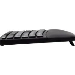 Kensington Pro Fit Wireless Ergonomic Keyboard and Optical Mouse Combo, Black (K75406US)* Ergonomic Keyboard & Mouse Sets