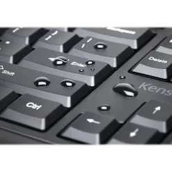 Kensington Pro Fit Wireless Ergonomic Keyboard and Optical Mouse Combo, Black (K75406US)* Ergonomic Keyboard & Mouse Sets