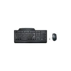 Kensington Pro Fit Wireless Media Desktop Set Ergonomic Keyboard and Mouse Combo, Black (K72408US)* Ergonomic Keyboard & Mouse Sets