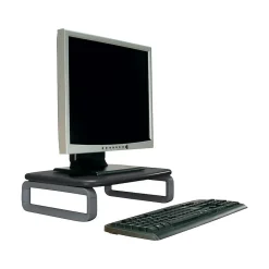 Kensington SmartFit Monitor Riser, up to 21" Monitor, Gray/Black (K60089)* Ergonomic Monitor & Laptop Stands