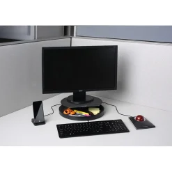 Kensington SmartFit Spin2 Adjustable Monitor Stand, Black (52787)* Monitor Mounts & Stands