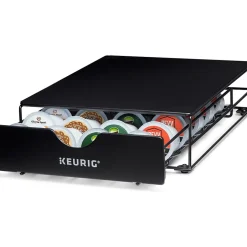 Coffee Organizers<Keurig Coffee Slim Storage Drawer, 24-Pod Capacity, Black (5000199362)