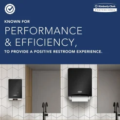 Kimberly-Clark Sanitouch Hardwound Paper Towel Dispenser, Smoke (09996)