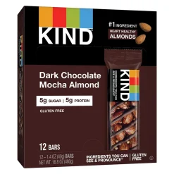 Snacks & Granola Bars<KIND Bar, Dark Chocolate Mocha Almond, 1.4 Oz., 12/Box (PHW18554)